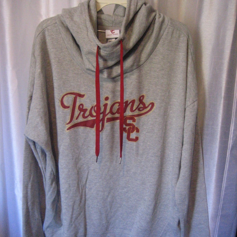 Trojan Apparel Grey USC Trojans Pullover Hoodie XL